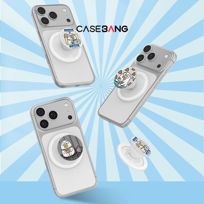 Duckyo Overload Series MagSafe Airbag Grip Stand - CaseBangMagSafe Airbag Grip StandCaseBangPAID CHILL STIFFS